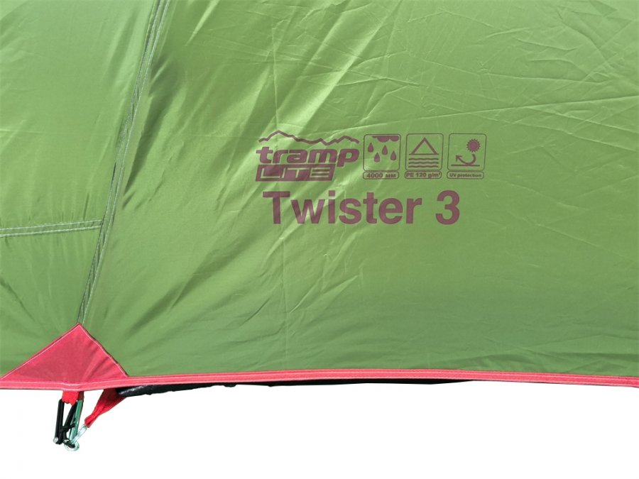 Палатка TRAMP LITE Twister 3 (зелёный)