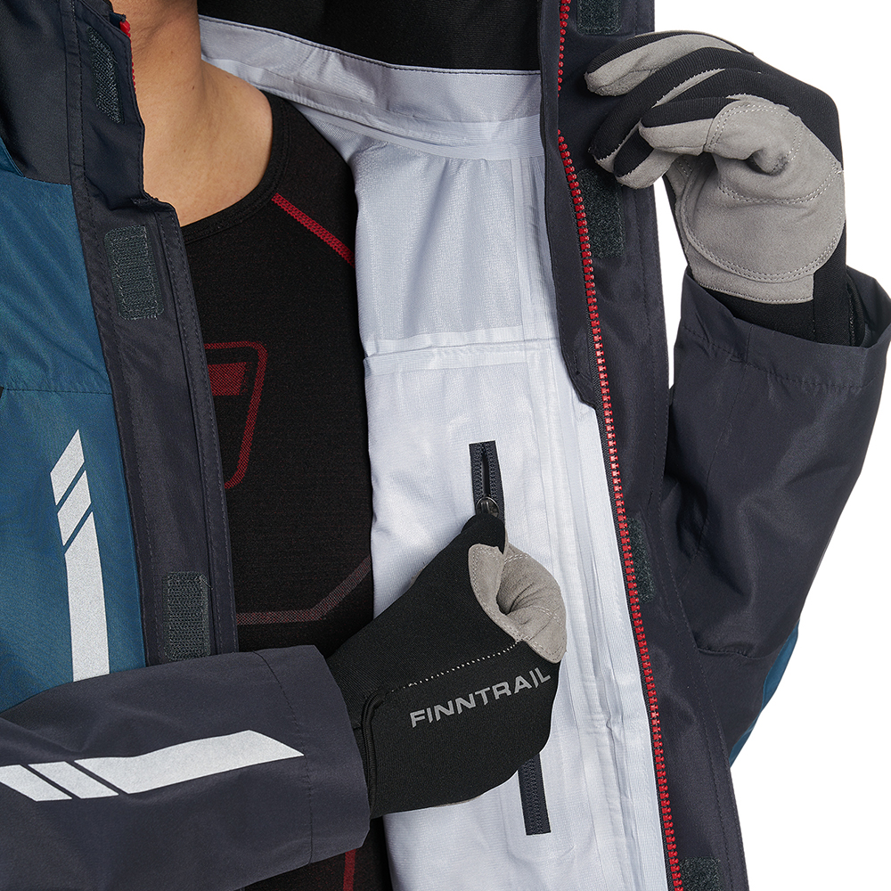 Куртка д/вейдерсов FINNTRAIL Greenwood 4021 (L, Blue)