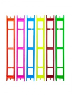 Мотовило 1-рядное флюо. ТРИ КИТА (190x23мм)