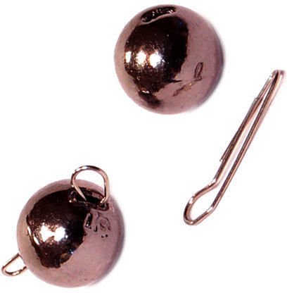 Груз Чебурашка вольфрам разборный KOSADAKA (0.5 г, Black Nickel, 5 шт)