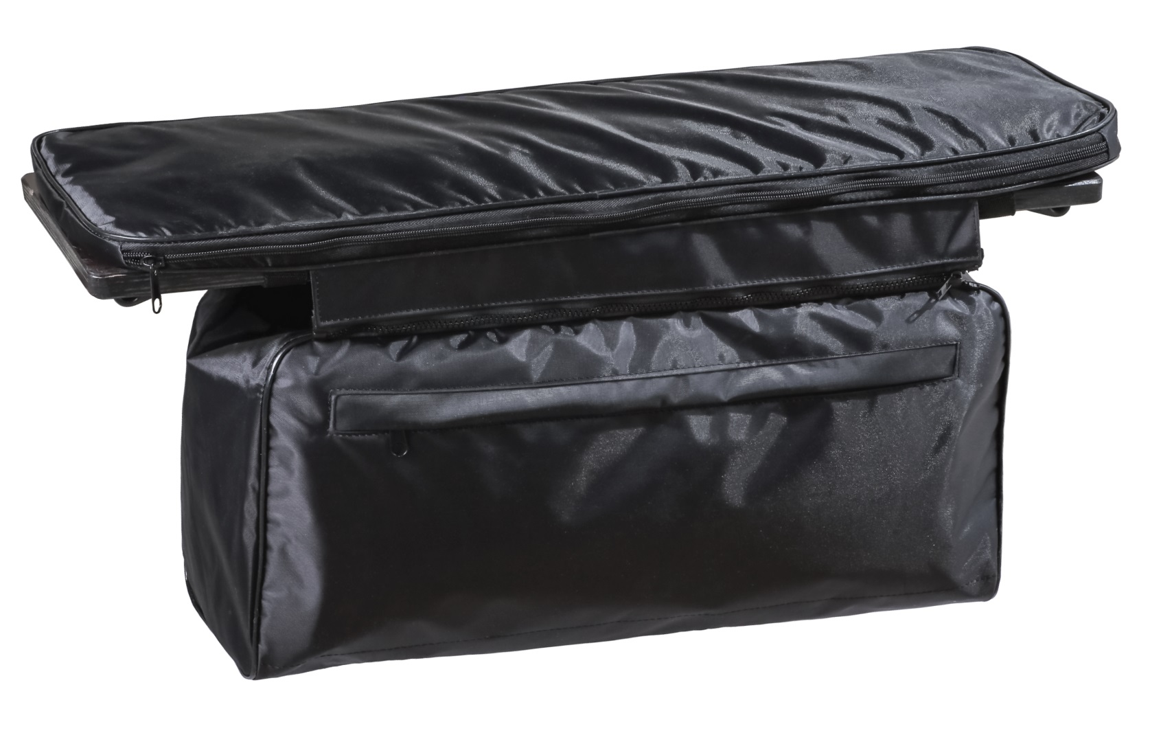 Накладка мягкая с сумкой МАСТЕР ЛОДОК Oxford 420 (комплект 2 шт) (70 см, чёрный)