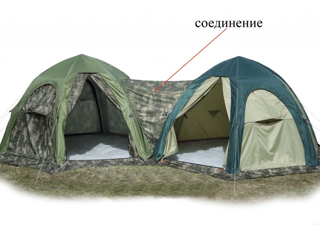 Соединение палаток ЛОТОС 5/5 (ПУ3000) (камуфляж)