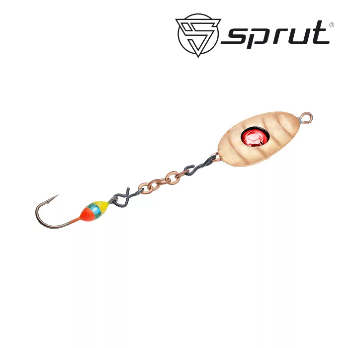 Блесна зимняя SPRUT Beetle 4 (15 мм, 2.5 г, Cuprum)