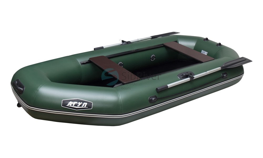 Лодка SIBRIVER Агул-255 (зелёный)