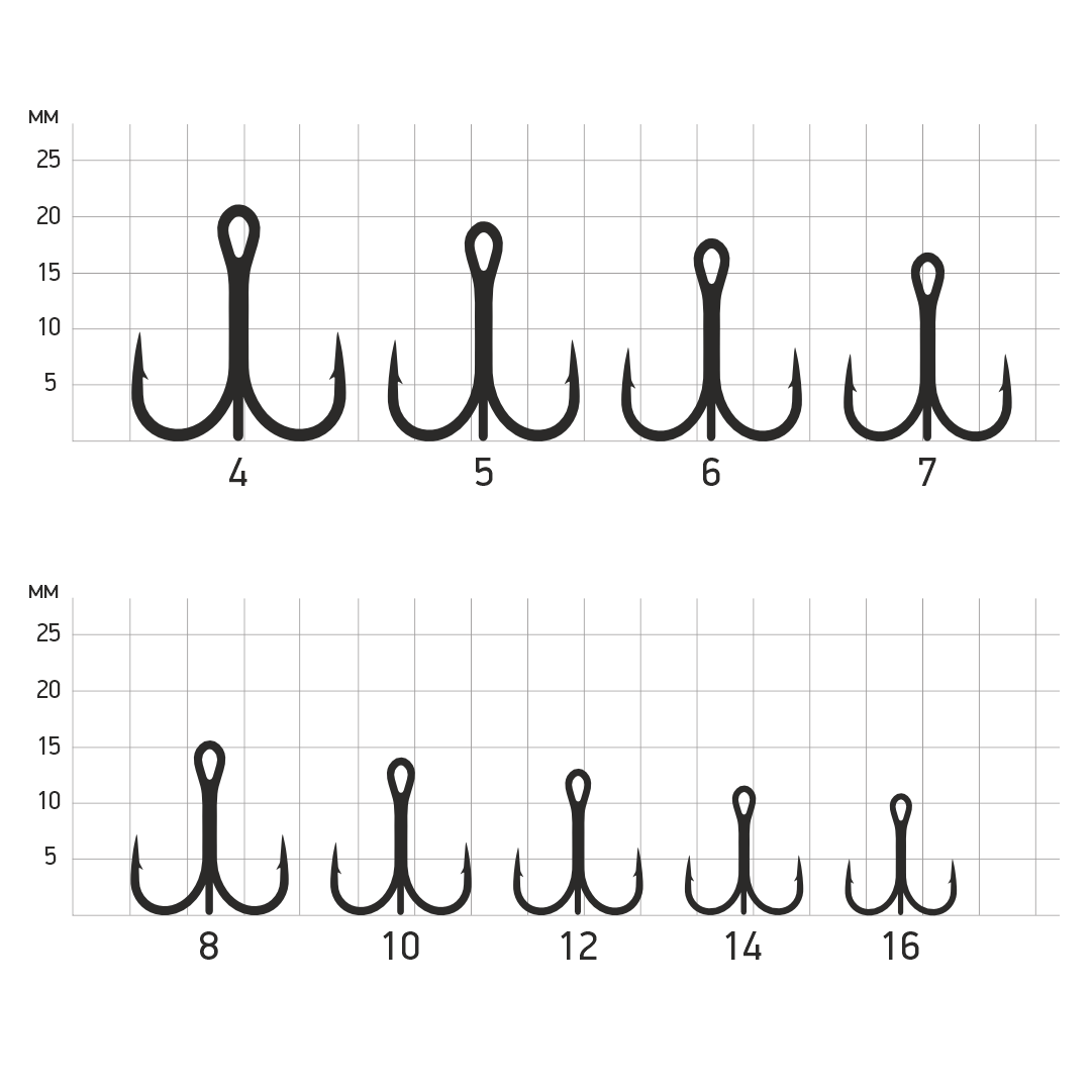 Тройник-капля ECOPRO Красный хвост A с цепочкой
