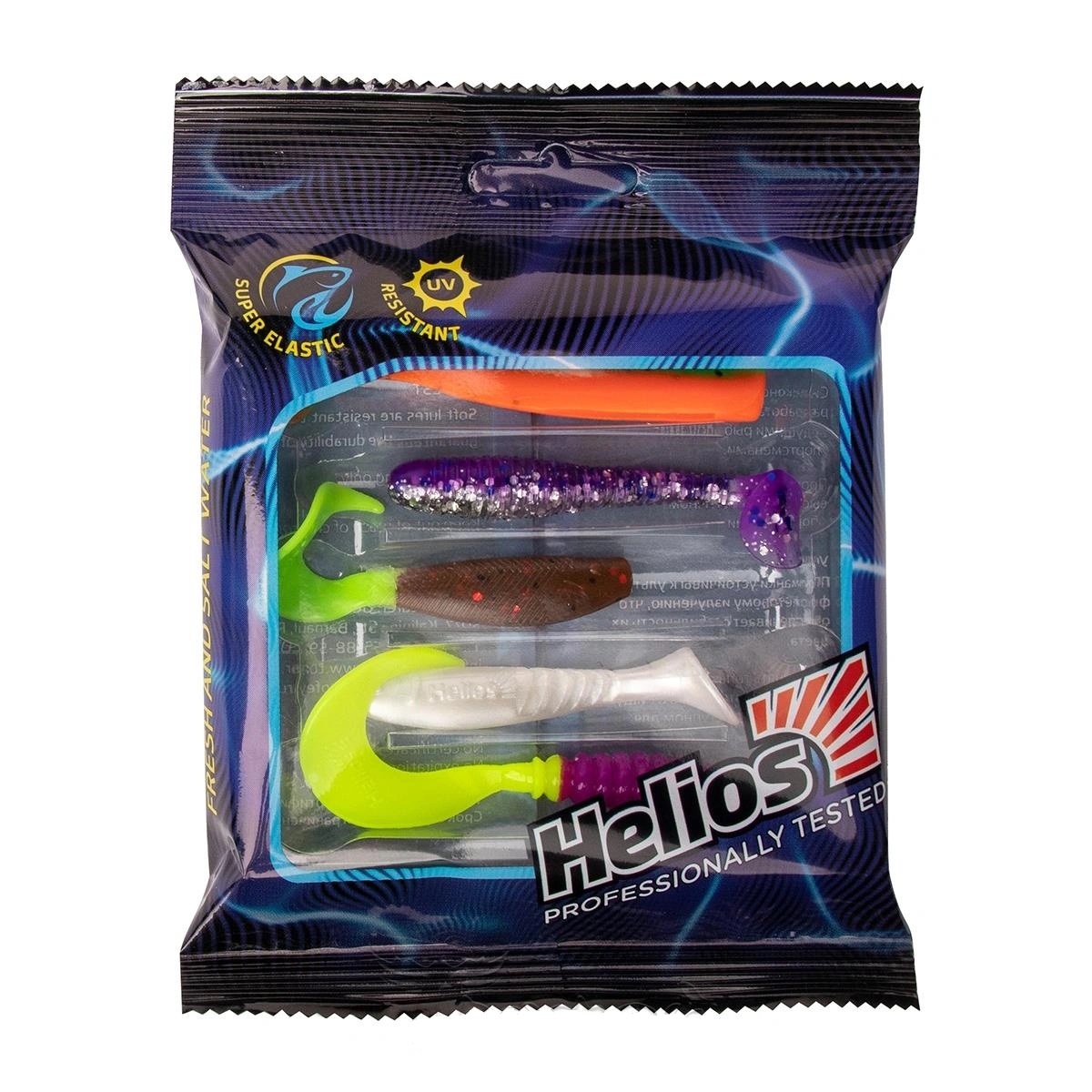 Набор приманок HELIOS HS-PBP2-SET3 Крупный окунь