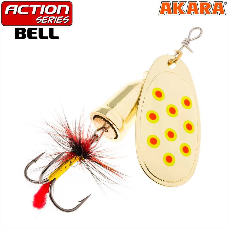 Блесна AKARA Action Series Bell (№3 (8 г), А40)