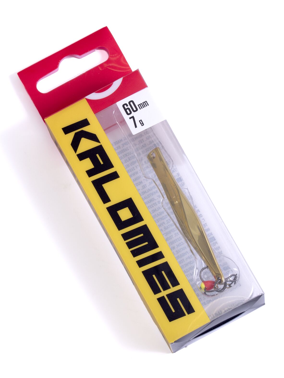 Блесна зимняя LUCKY JOHN Kalomies (6 см, 7 г, GC)