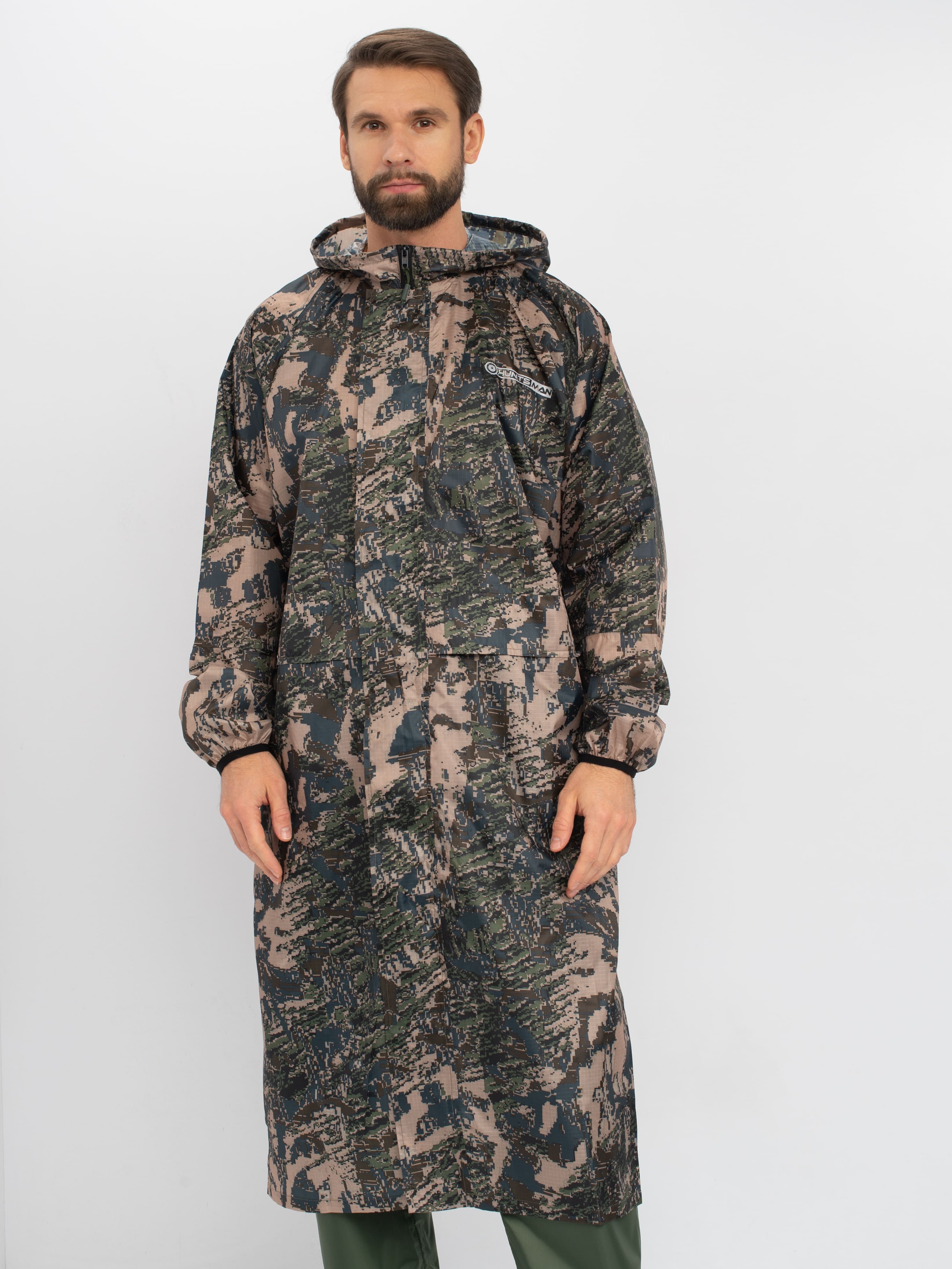 Плащ ВВЗ HUNTSMAN (Таффета RipStop 3000 PU) (48-50/176, лабиринт)