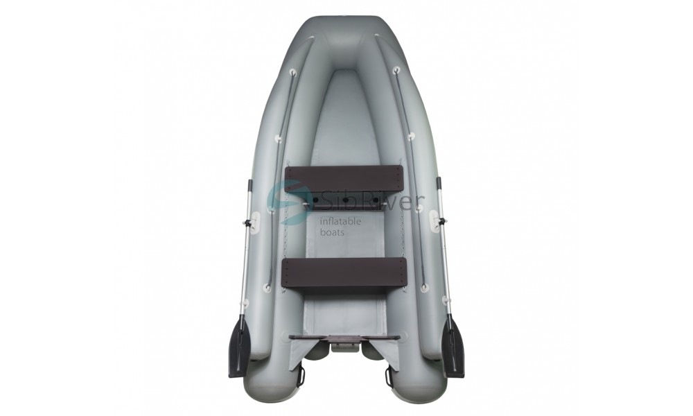 Лодка SIBRIVER Абакан-380 JET (камуфляж (лес))