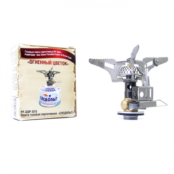Плита портативная СЛЕДОПЫТ Огненный цветок