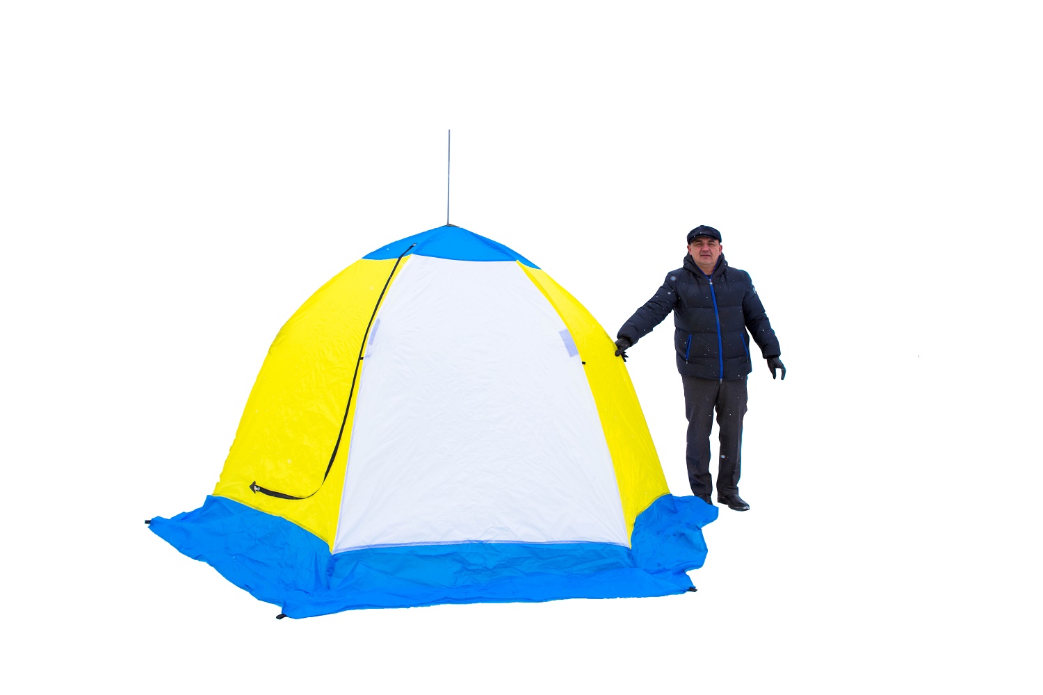Палатка зимняя СТЭК Elite-3 (дышащая)
