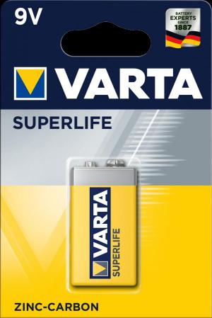 Крона VARTA SUPERLIFE 6F22 9V