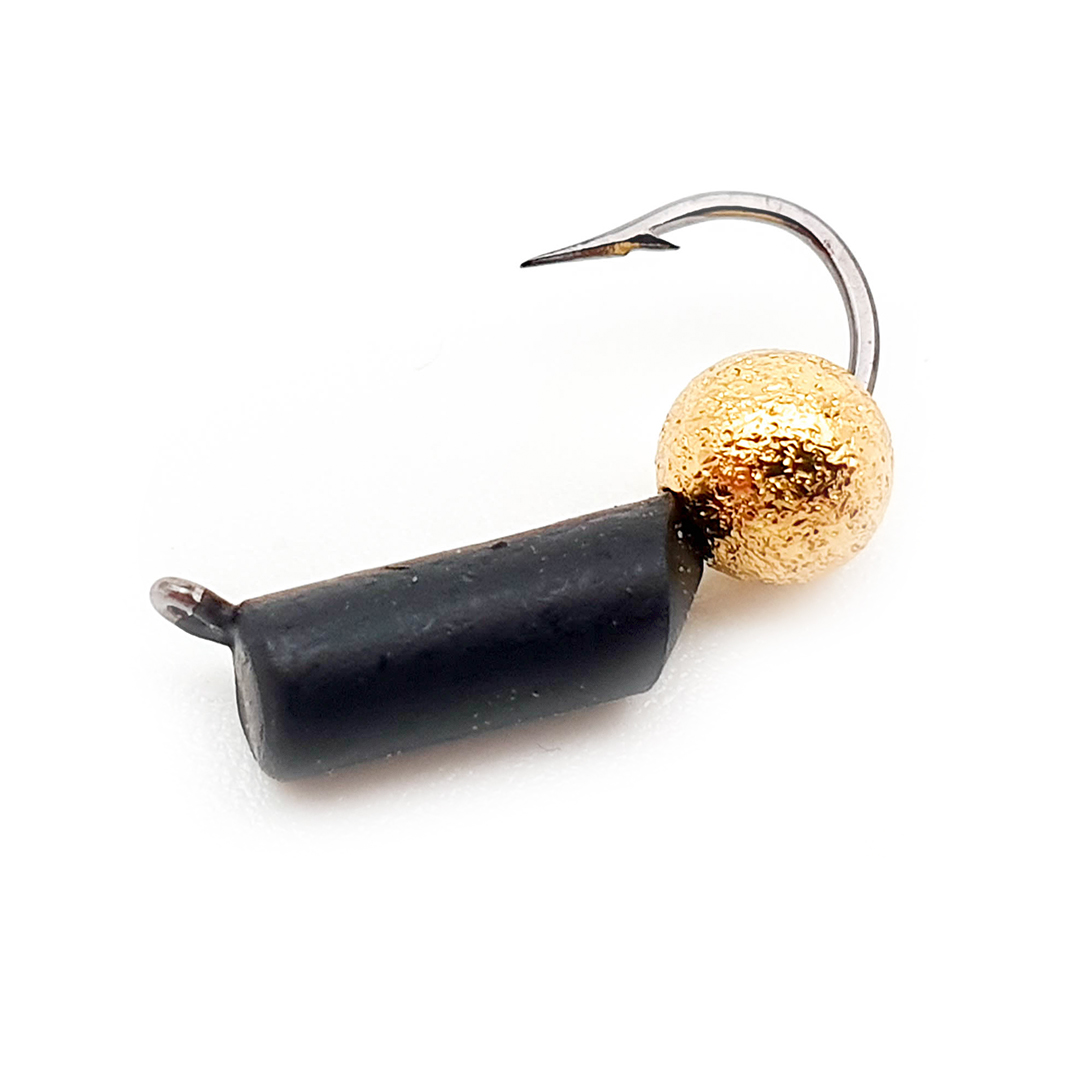 Мормышка WORMIX Столбик (шарик) (2 мм, 0.5 г, чёрный/звёздная пыль)