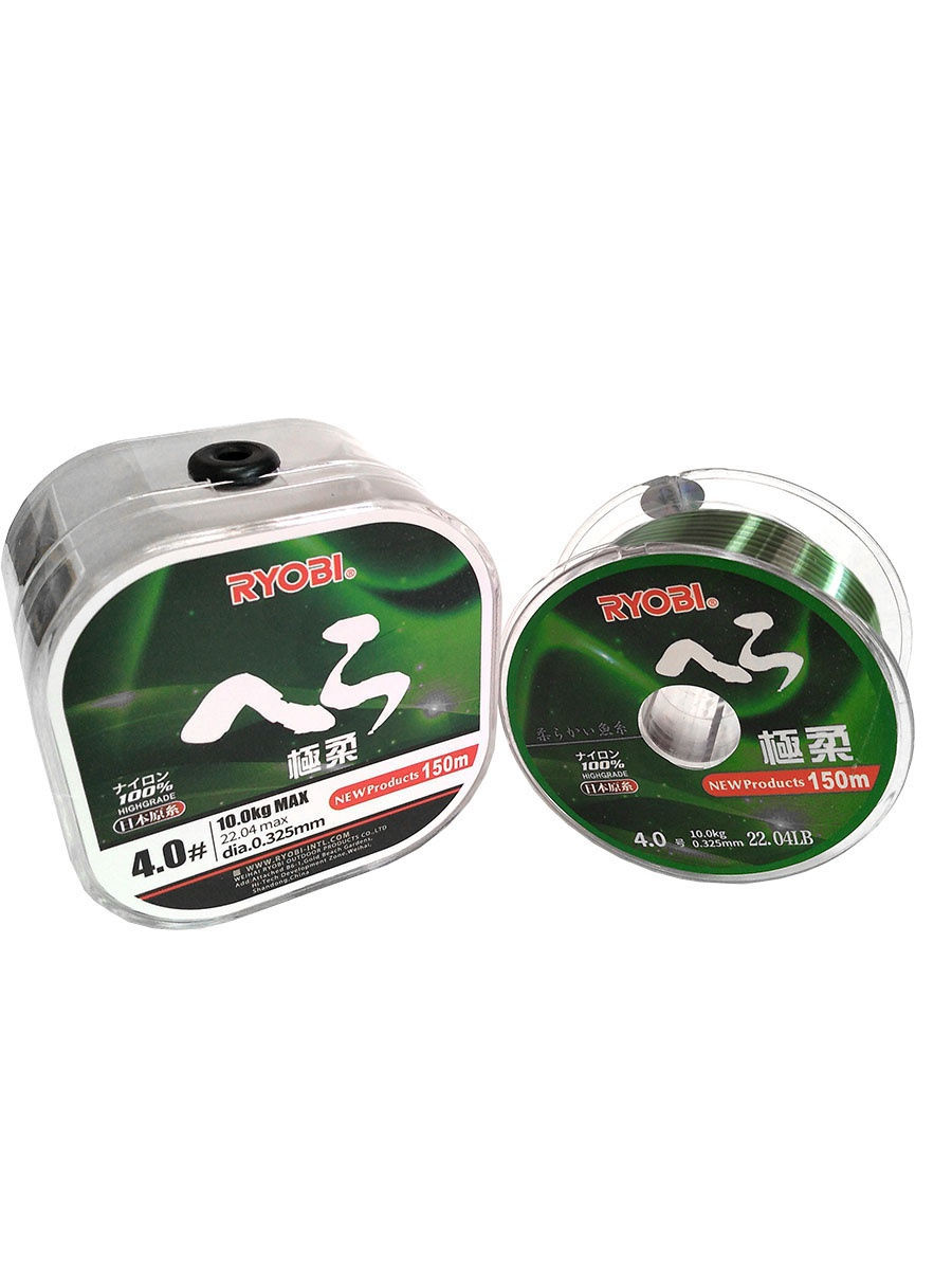 Леска RYOBI Extremely Soft (150 м, 0.205 мм (3.8 кг), olive)