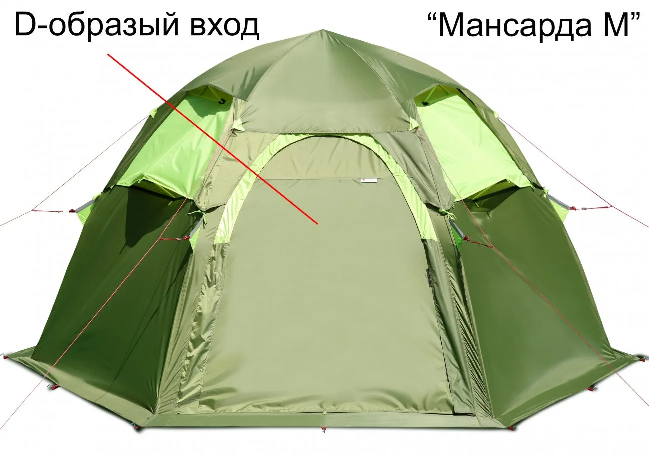 Палатка-автомат ЛОТОС 5 Мансарда_М