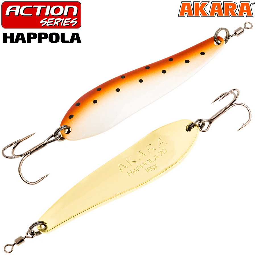 Блесна AKARA Action Series Happola (70 мм, 18 г, AB66)