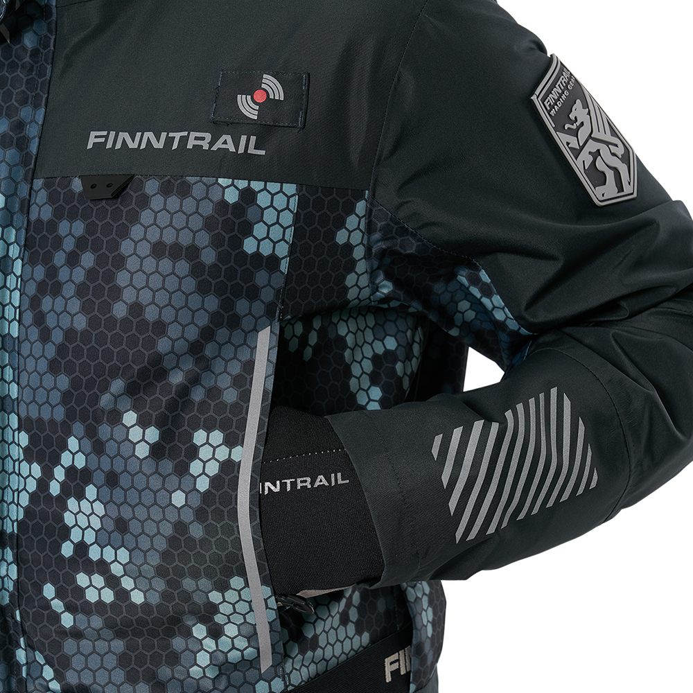 Куртка д/вейдерсов FINNTRAIL Mudway 2010 (L, CamoGrey)