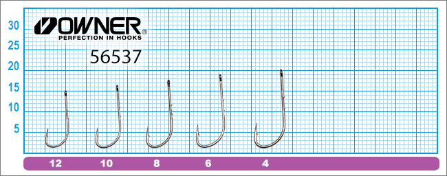 Крючок OWNER 56538 BC Worm BH-Sproat