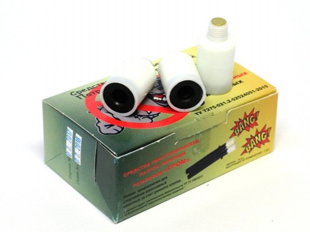 Патроны шумовые ГРОМ (15 шт)