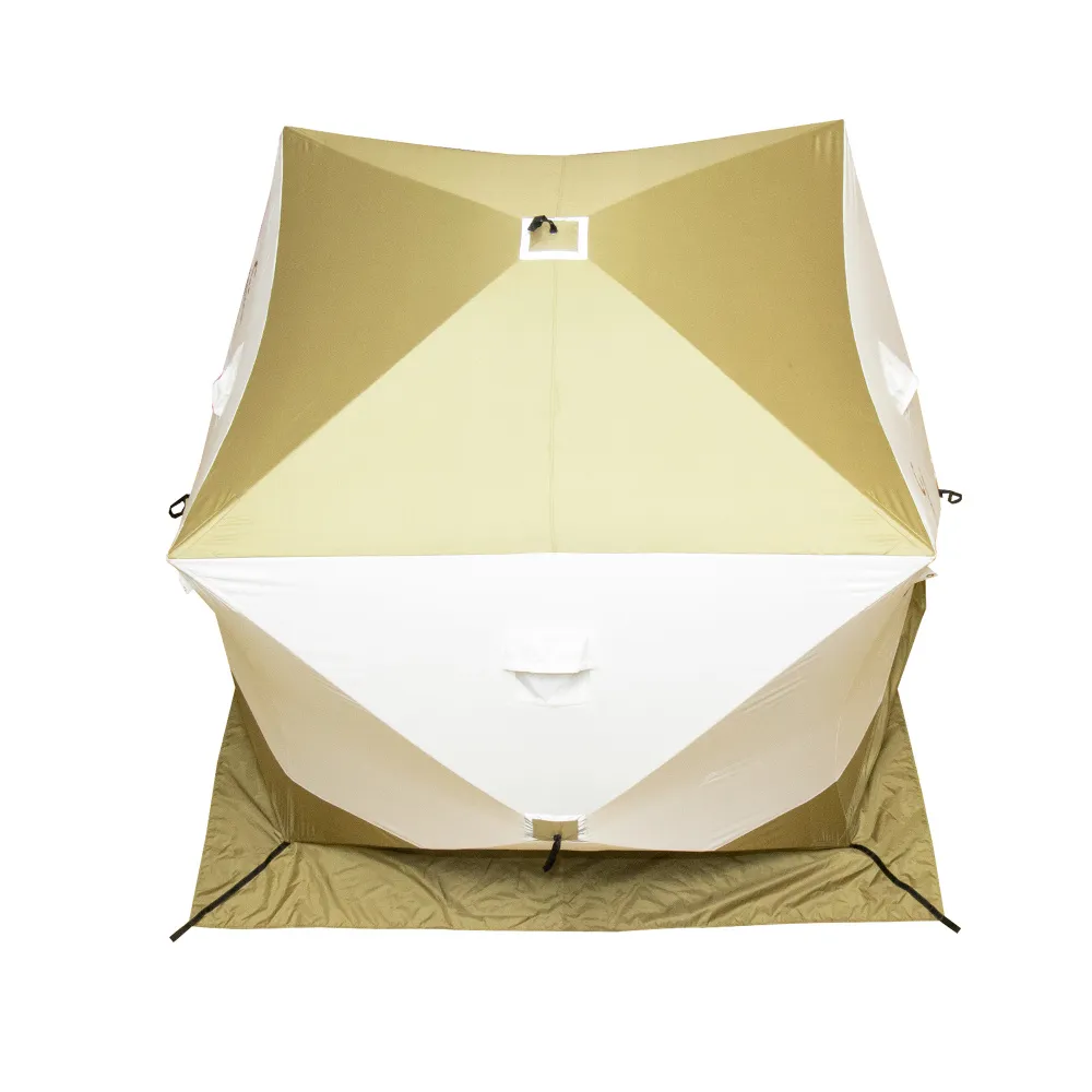 Палатка зимняя СЛЕДОПЫТ Куб Premium PF-TW-40 (2.1х2.1 м)