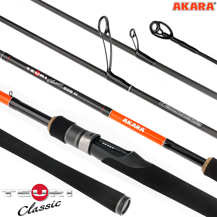 Спиннинг AKARA Teuri Classic TX-30 (H802, 2.44 м, 21-56 г)