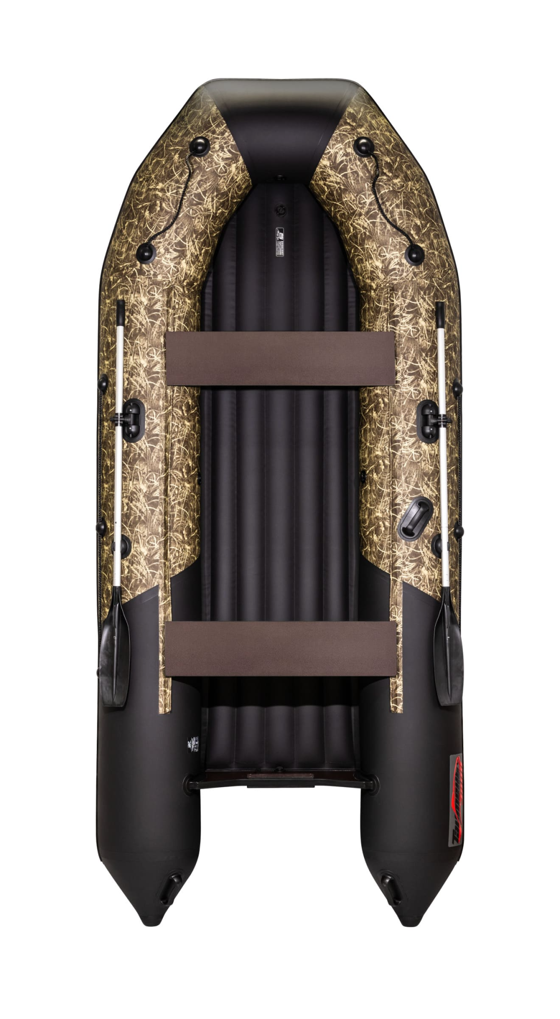 Лодка МЛ Таймень NX 3800 НДНД PRO (камыш/чёрный)