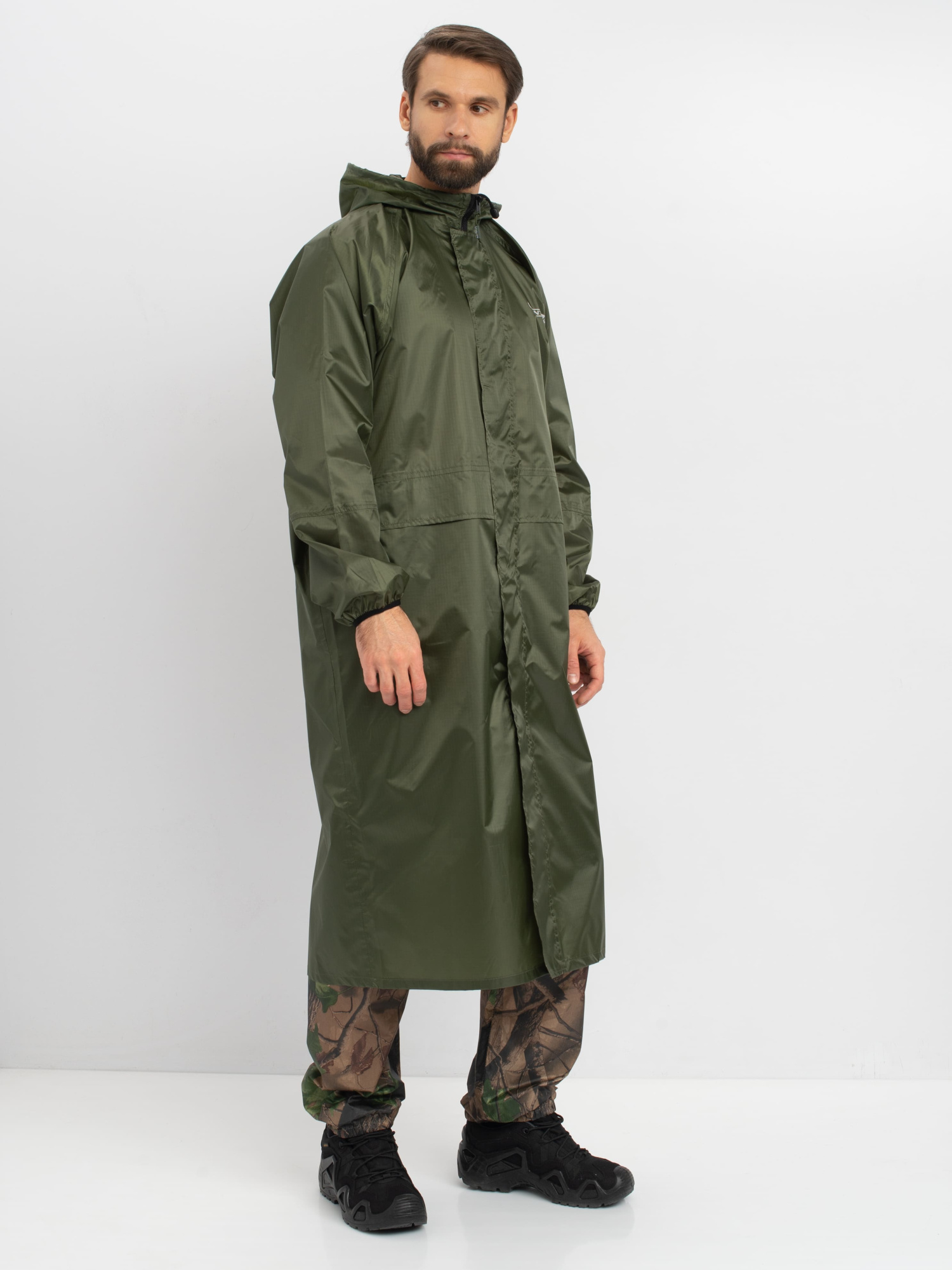 Плащ ВВЗ HUNTSMAN (Таффета RipStop 3000 PU) (44-46/170, зелёный)