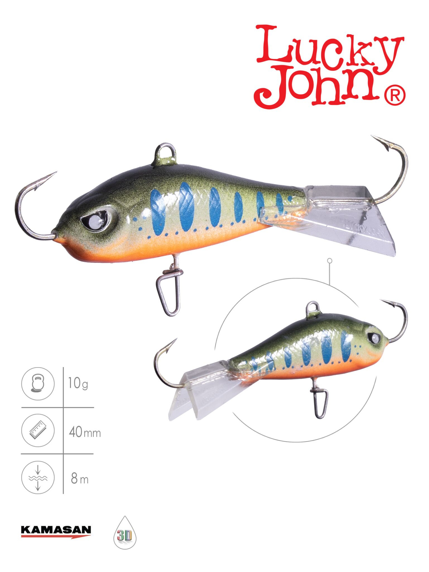 Балансир LUCKY JOHN Baltic (4 см, 10 г, 103)