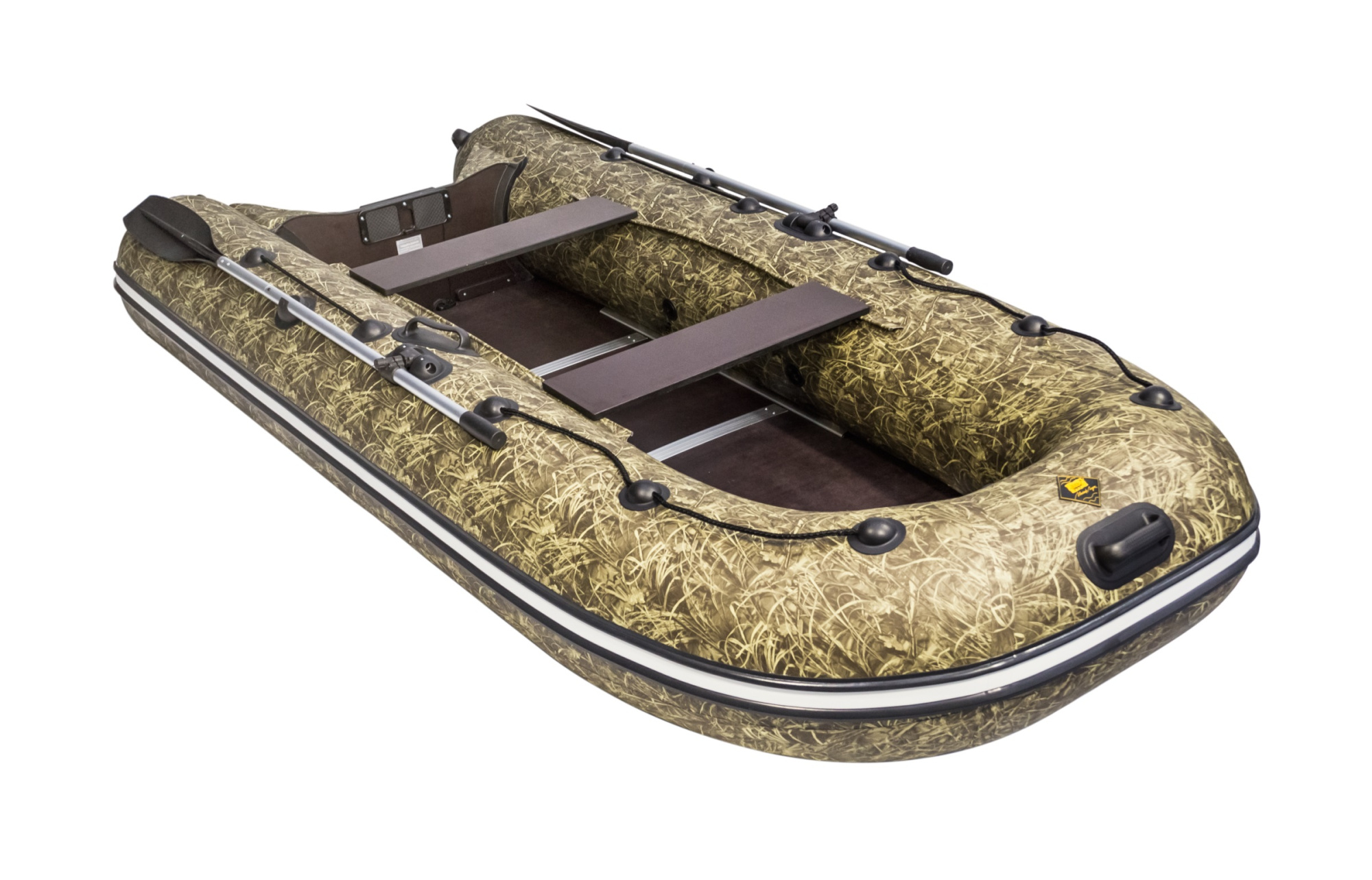 Лодка МЛ Ривьера 3200 СК Компакт (Камуфляж, камыш)