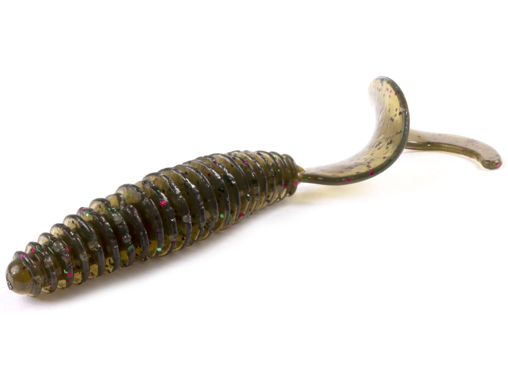 Мягкая приманка LUCKY JOHN Ultraworm Curly (2"/5 см, PA03, 10 шт)