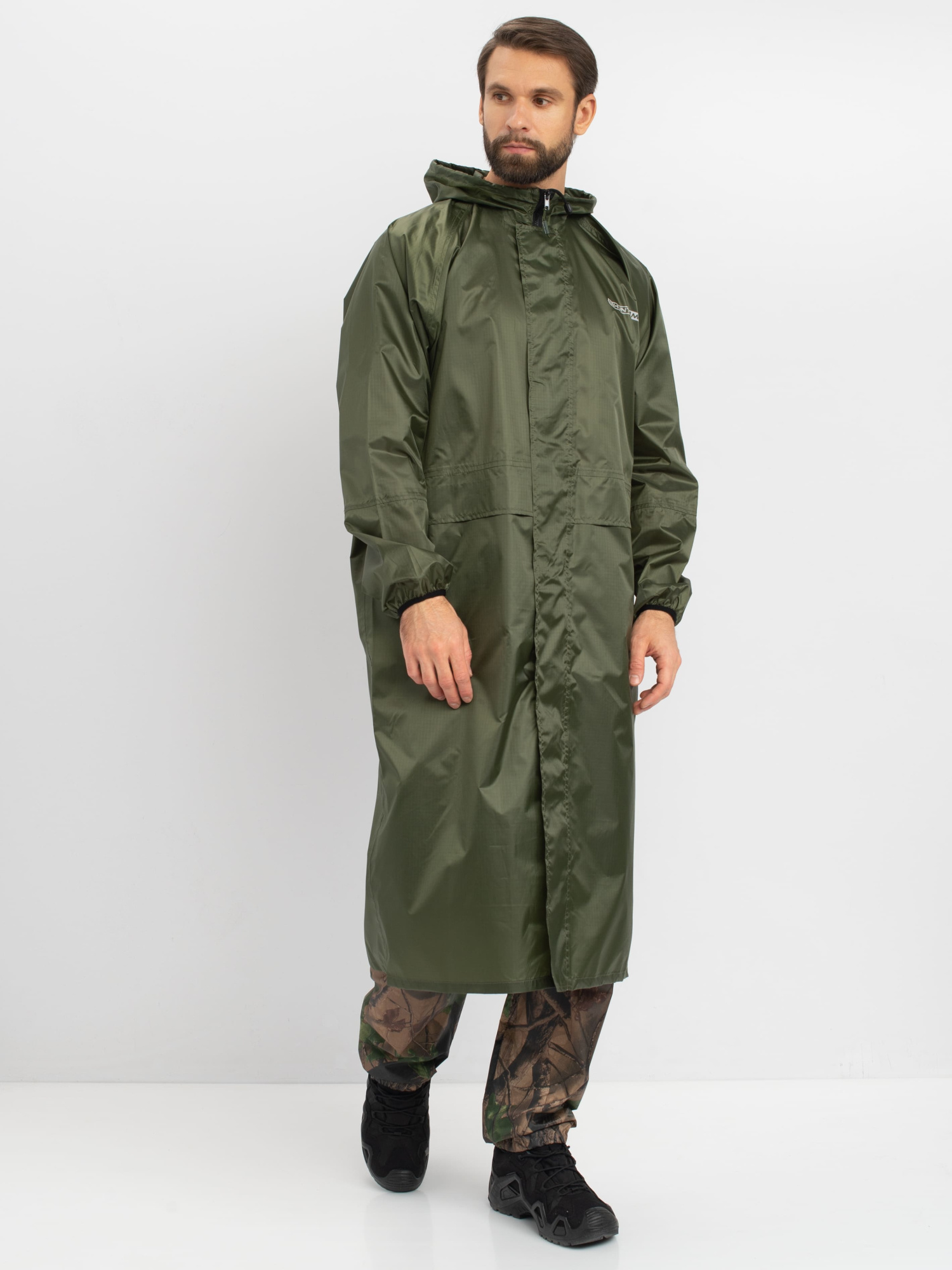 Плащ ВВЗ HUNTSMAN (Таффета RipStop 3000 PU) (44-46/170, зелёный)