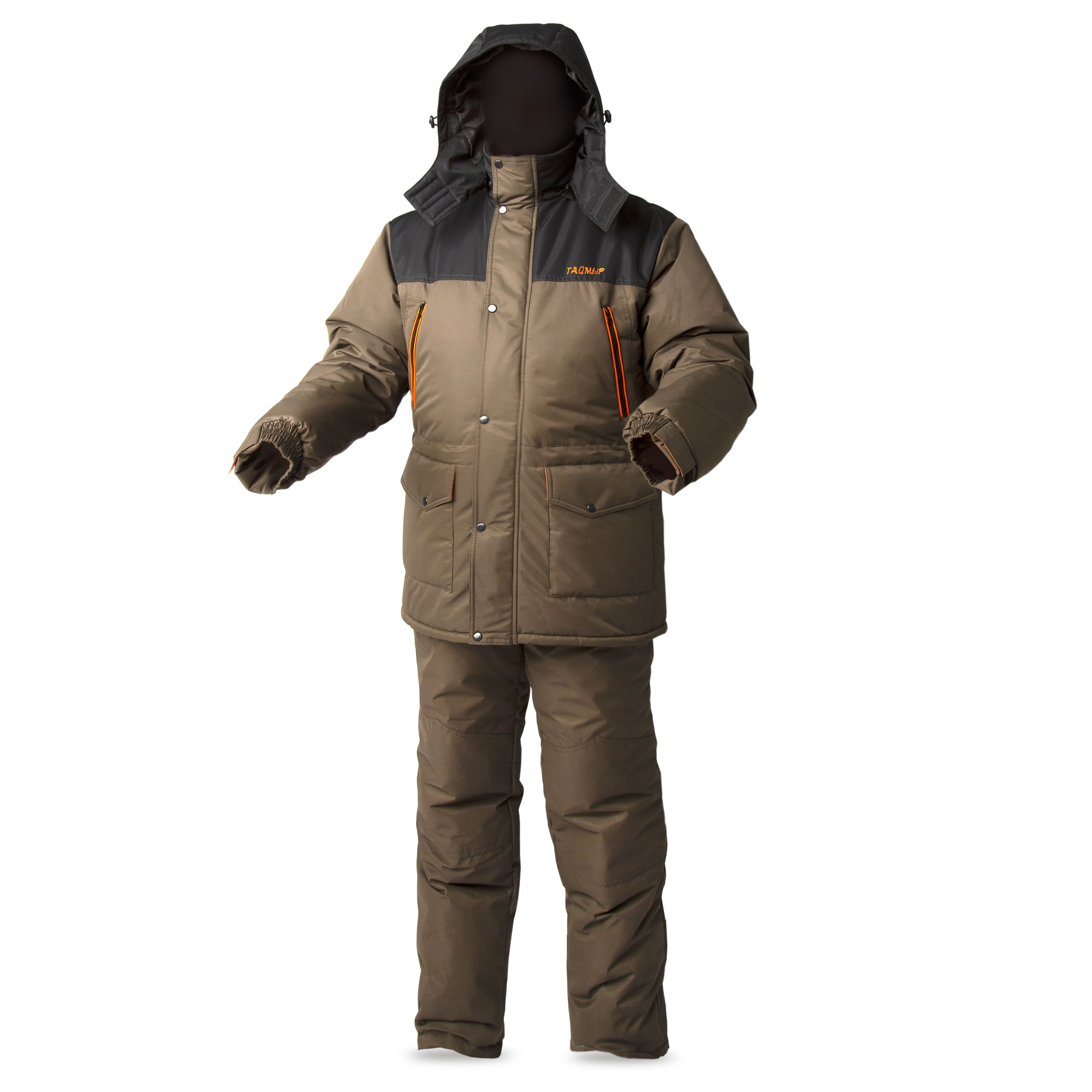 Костюм зимний ТАЙГА Таймыр Black (44-46, 170-176 см, олива)