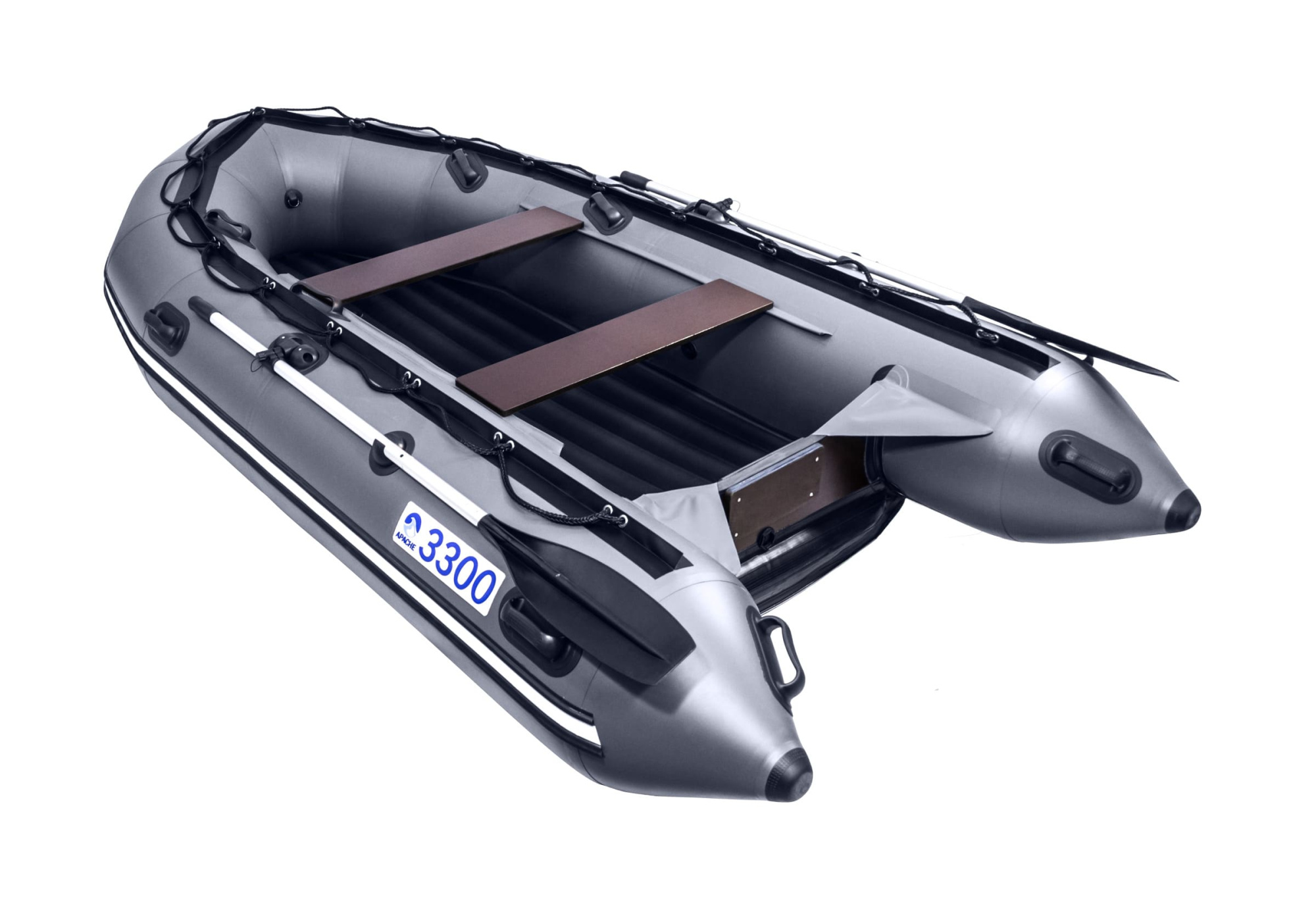 Лодка МЛ Apache 3300 НДНД (графит)