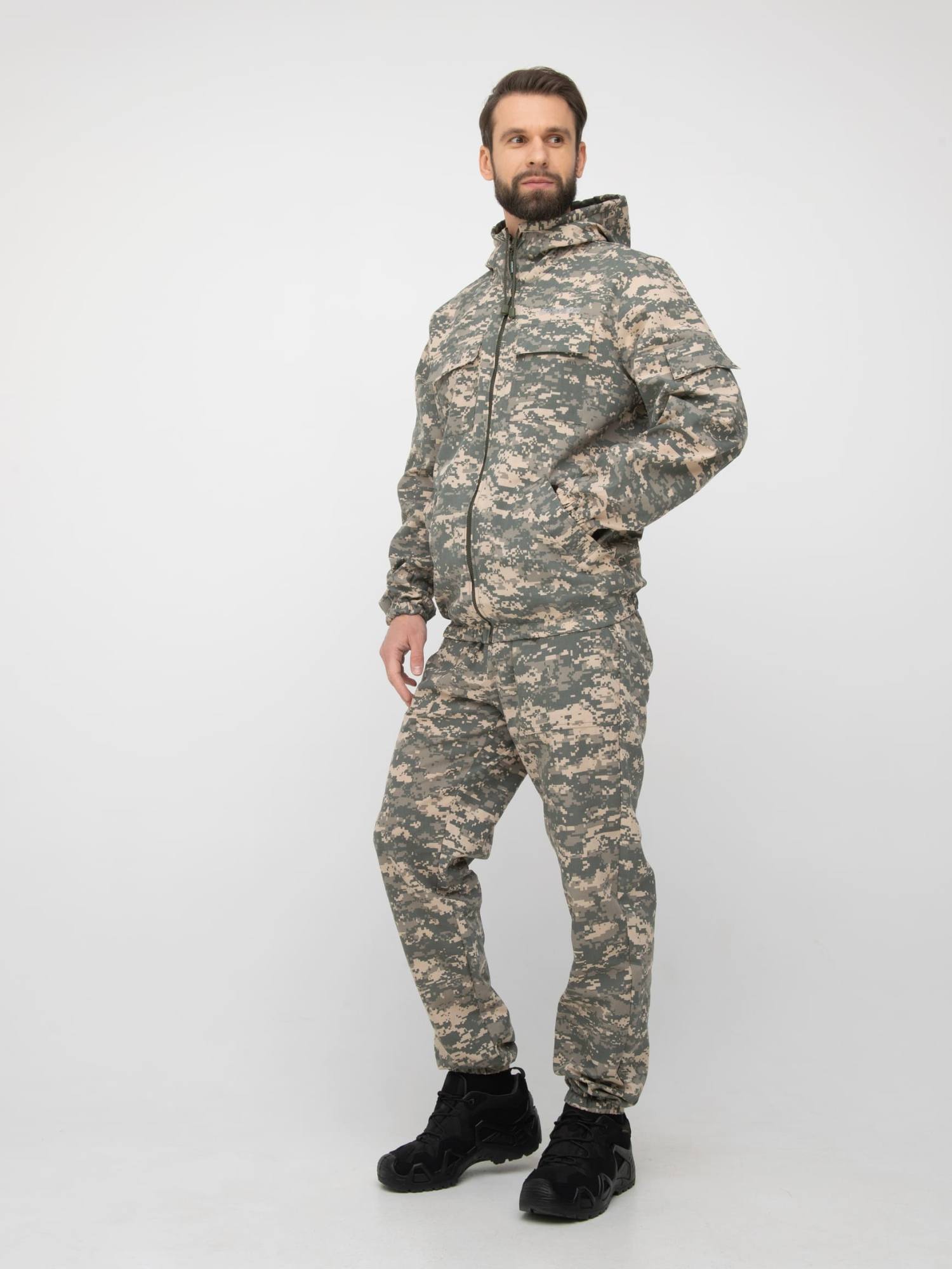 Костюм летний HUNTSMAN Стрелок (Сорочка) (44-46/170-176, светлый пиксель)