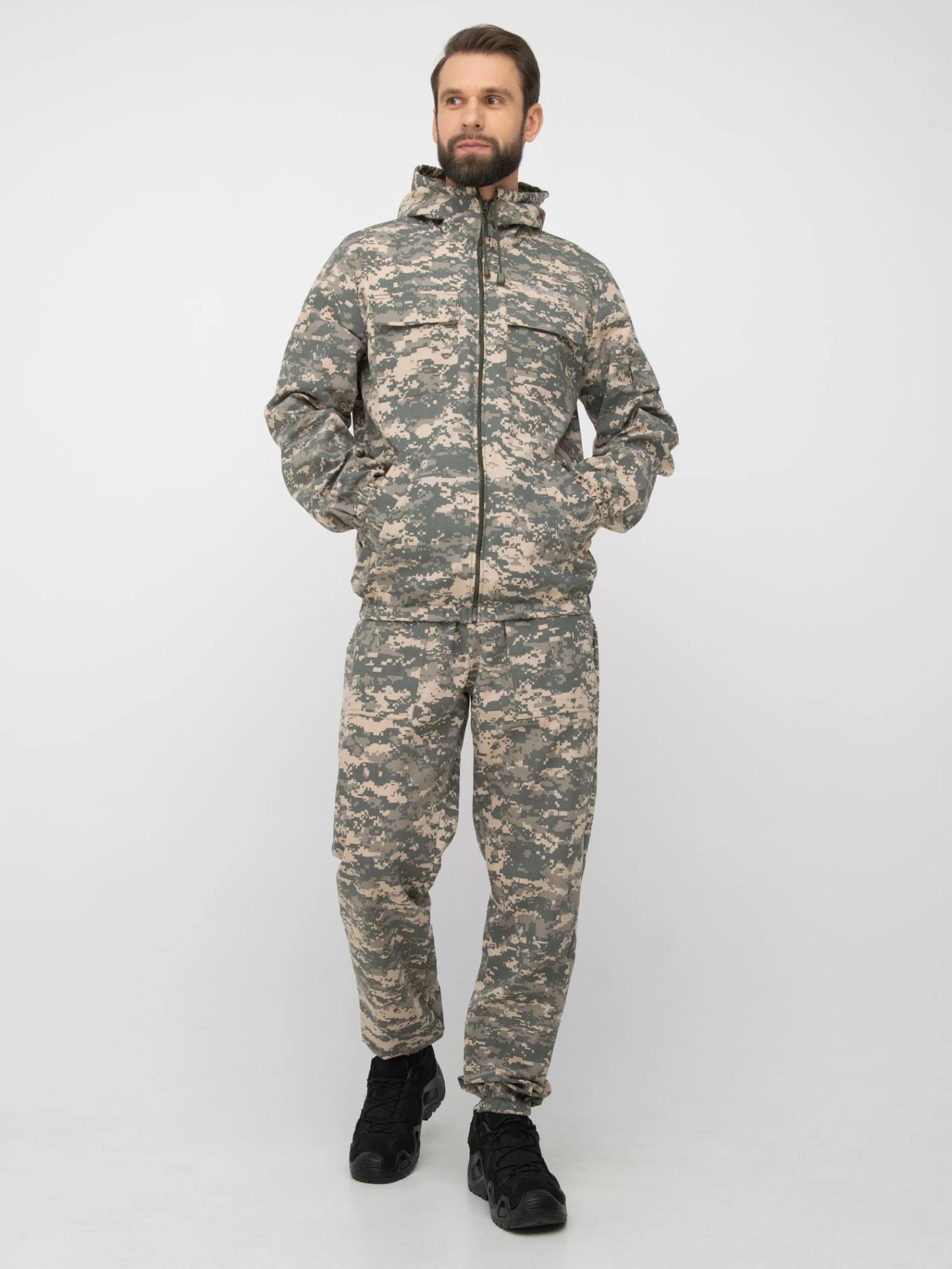 Костюм летний HUNTSMAN Стрелок (Сорочка) (44-46/170-176, светлый пиксель)