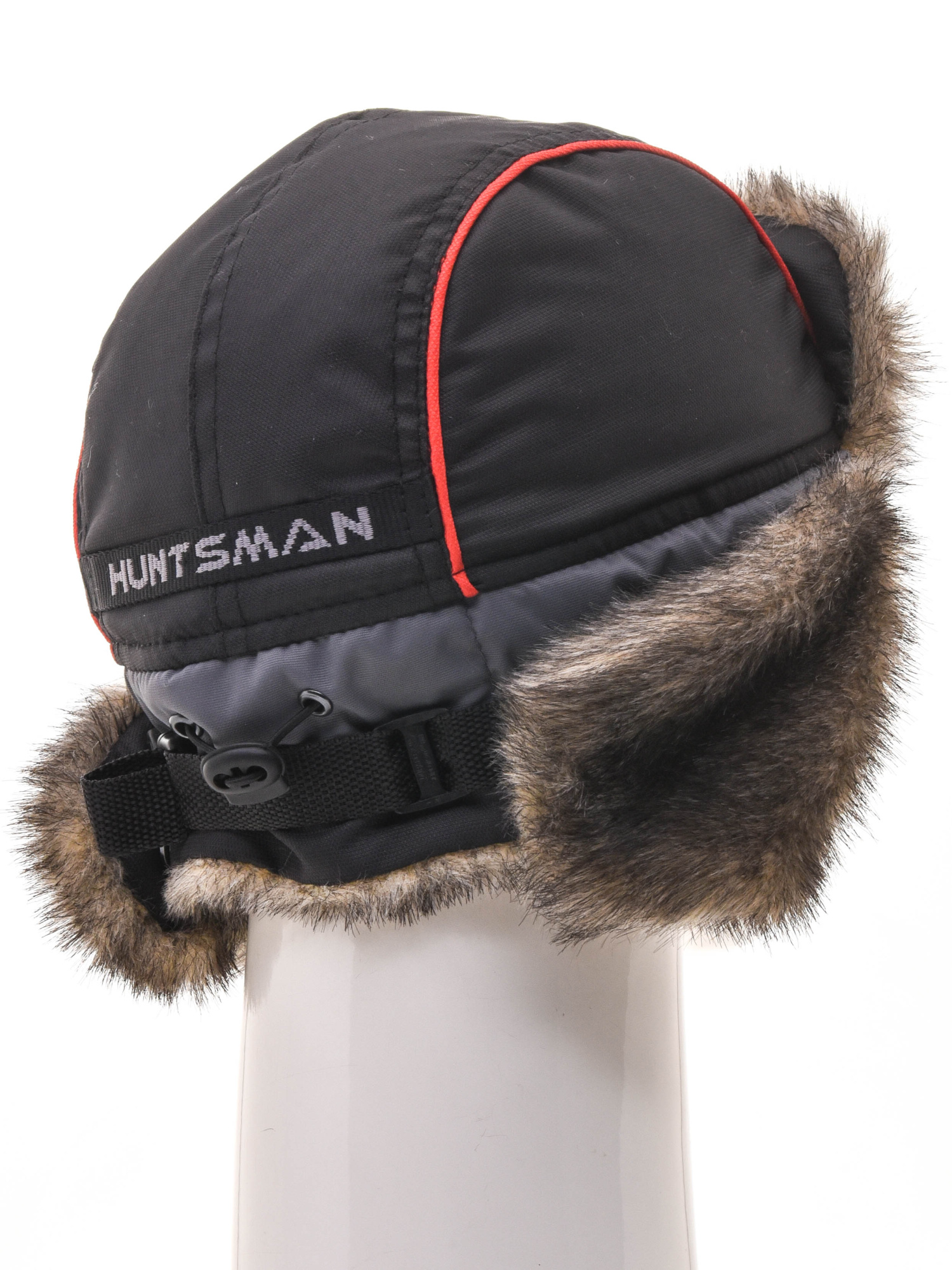 Шапка-ушанка HUNTSMAN Siberia (Breathable) (56-58, серый)