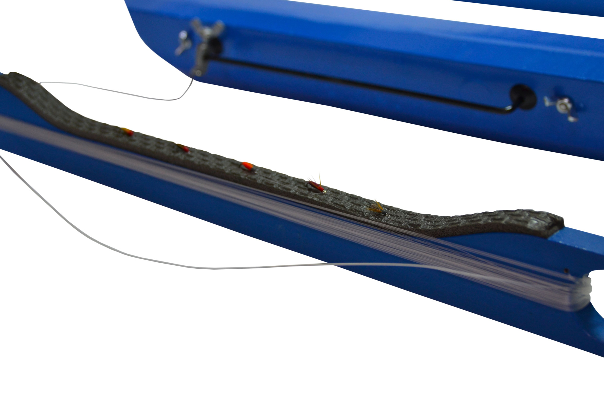 Санки рыболовные дерево/пенопласт (оснащенные с мухами)