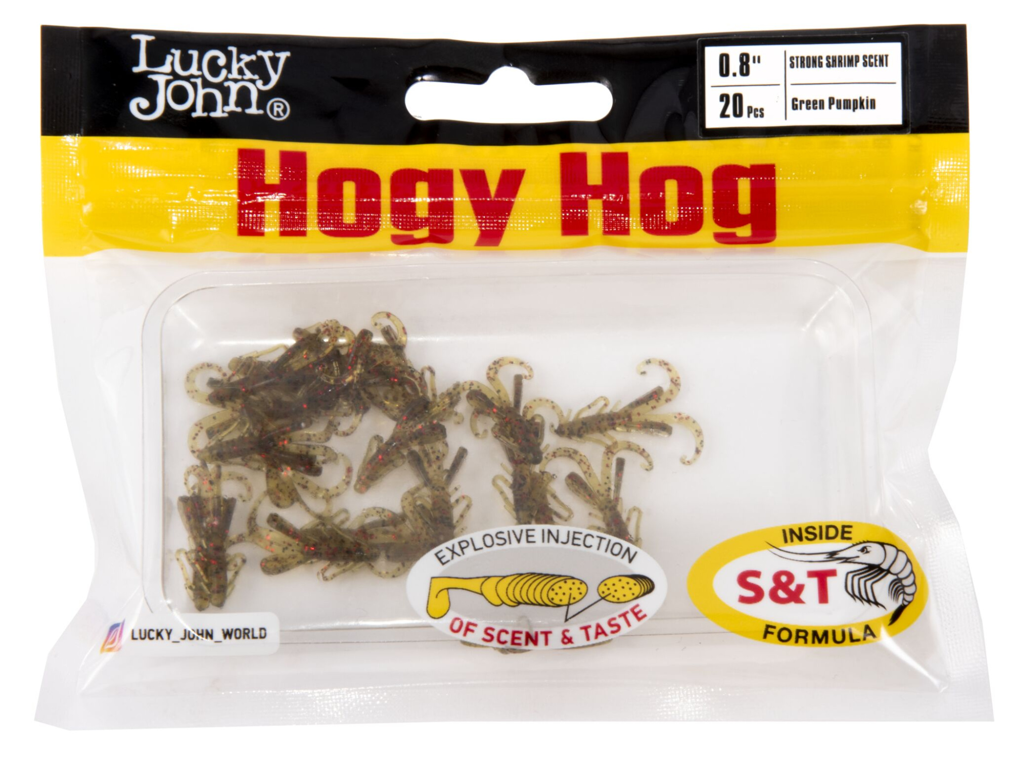 Мягкая приманка LUCKY JOHN Hogy Hog (0.8"/2 см, PA03, 20 шт)