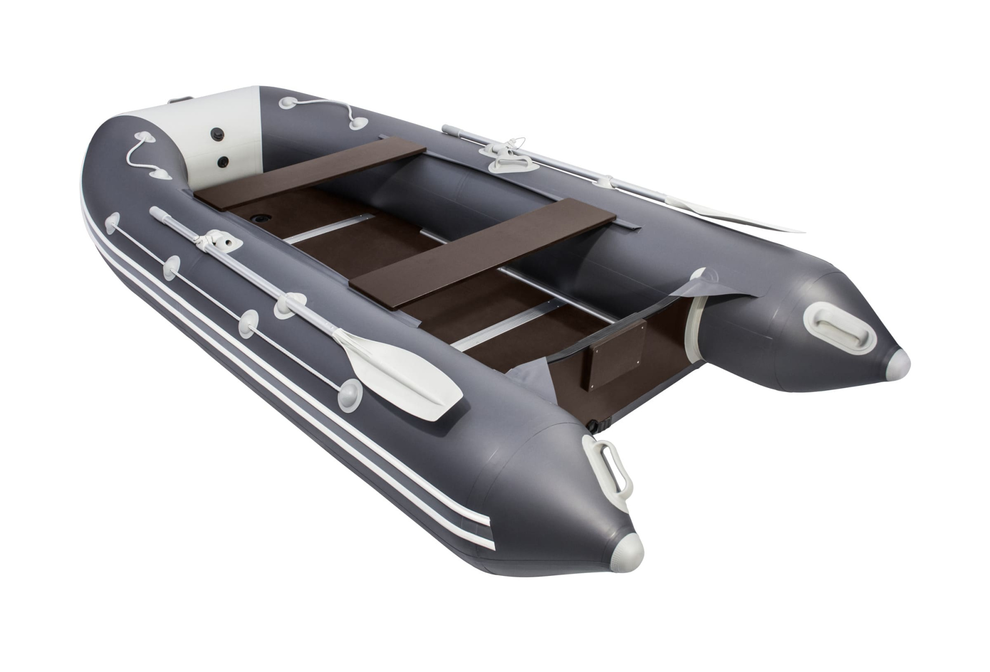 Лодка МЛ Таймень LX 3600 СК (светло-серый/графит)