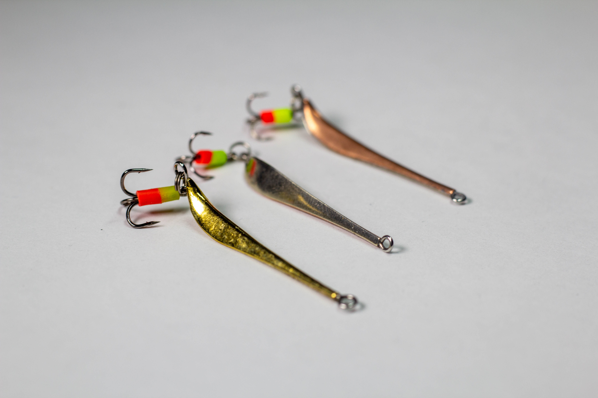 Блесна зимняя ЕМЕЛИНА Матвейчикова (40 мм, 2 г, мельхиор/латунь)