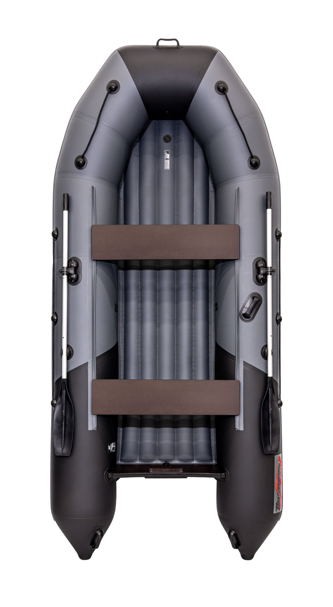 Лодка МЛ Таймень NX 3600 НДНД PRO (графит/чёрный)